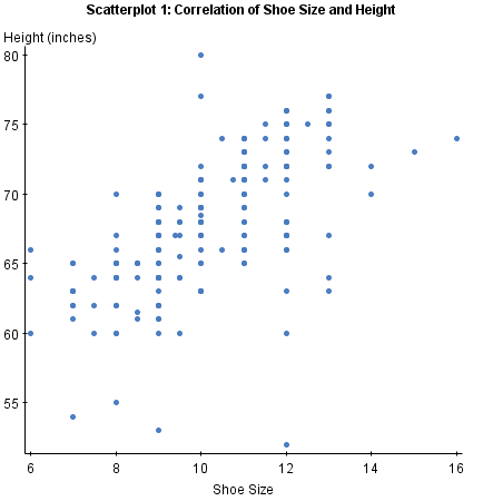 shoe size based on height